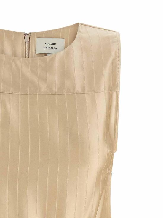 26SS 루루 스튜디오 민소매 티셔츠 FONDAECRU Beige - LOULOU STUDIO