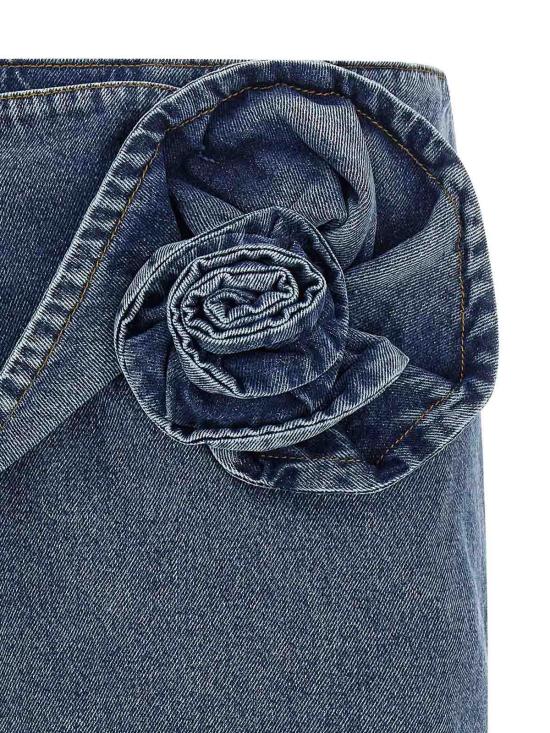 26SS 마그다뷰트림 미디 스커트 147426DARKBLUE Blue - MAGDA BUTRYM