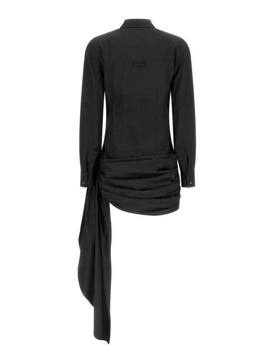 26SS 쥬세페 디 모라비토 미디 스커트 06PSDR7021630299 Black - GIUSEPPE DI MORABITO