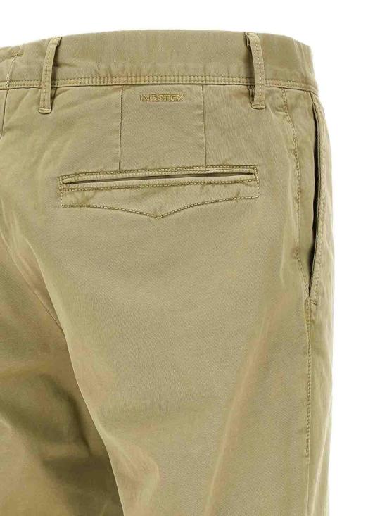 26SS 인코텍스 스트레이트 팬츠 18S1009664C700 Green - INCOTEX
