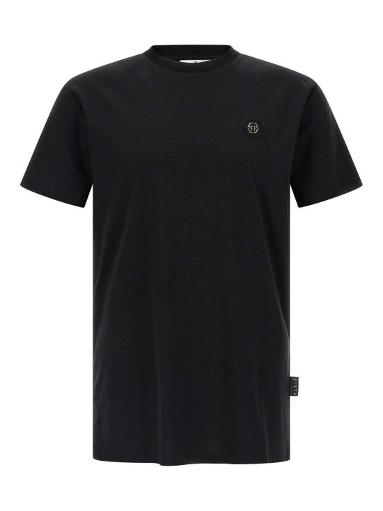 26SS 필립 플레인 반팔 티셔츠 AAECMTK8740PJY002N02 Black