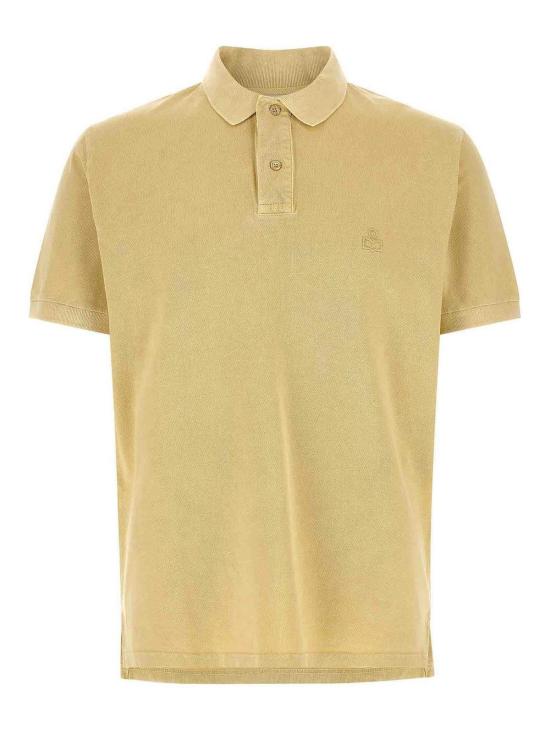 26SS 이자벨마랑 폴로 티셔츠 PL0003HAD1K02H10LY Yellow