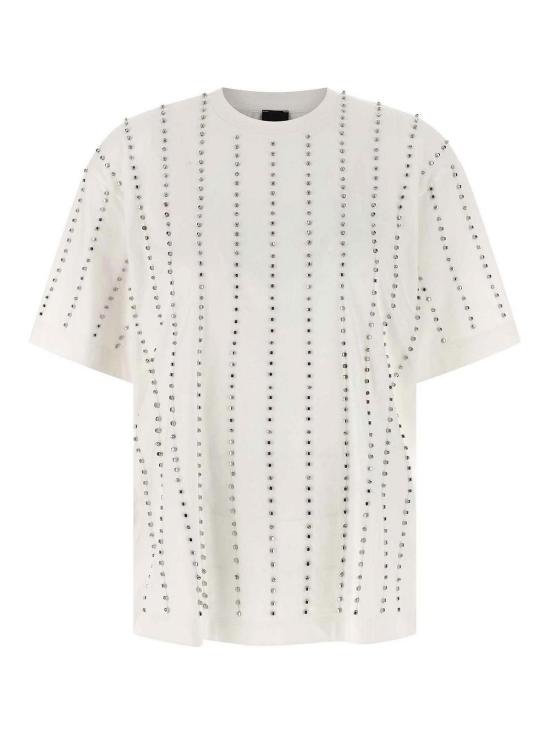 26SS 핑코 반팔 티셔츠 106213A31EZ07 White