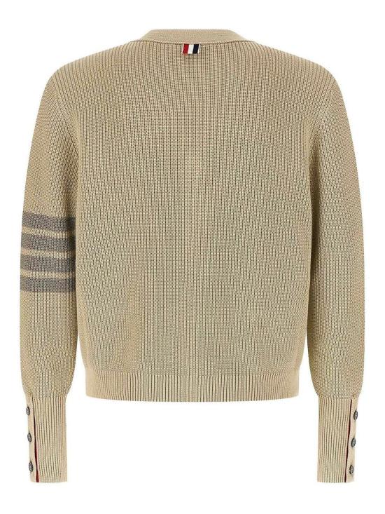  톰브라운 가먼트 다이드 4바 가디건 MKC635AY3065260 Beige - THOM BROWNE