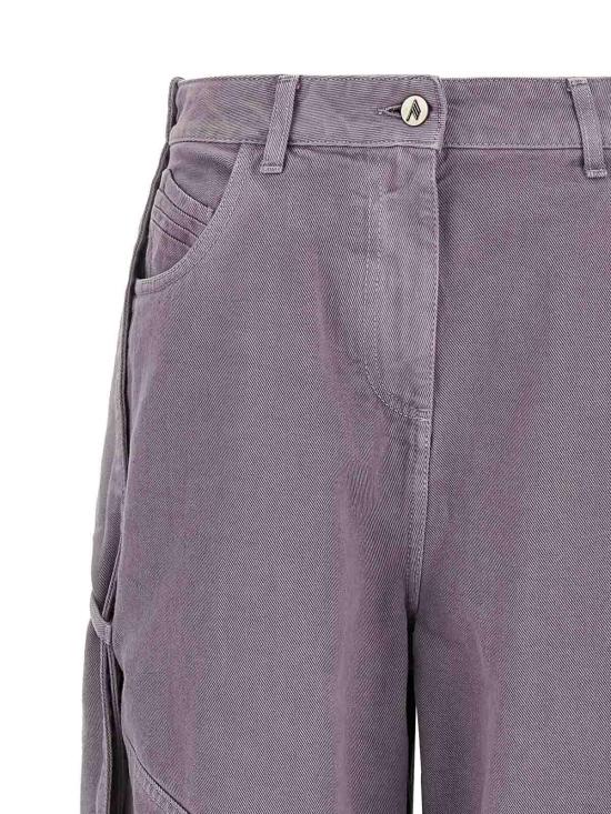 26SS 디 아티코 스트레이트 팬츠 260WCP00279863 Purple - THE ATTICO