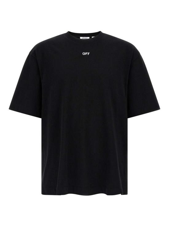 26SS 오프화이트 반팔 티셔츠 OMAA120S26JER00I0001 Black