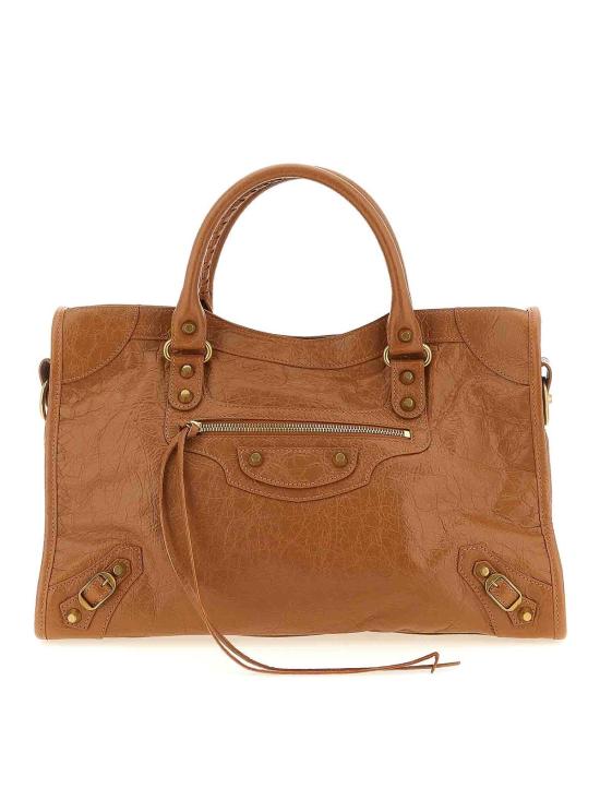 26SS 발렌시아가 르 시티 미디움 백 823058210F62630 Brown