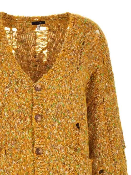 26SS 알13 가디건 R13WY198Y246A Yellow - R13