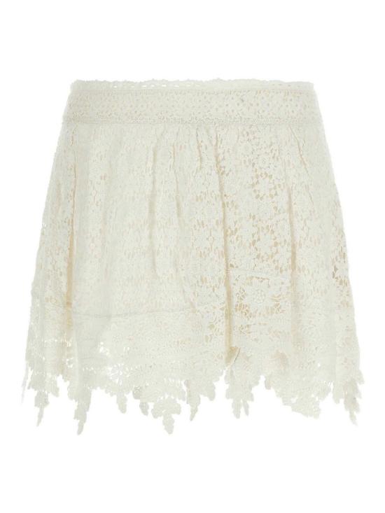 26SS 이자벨마랑 미디 스커트 JU0453FAD1J02I20WH White