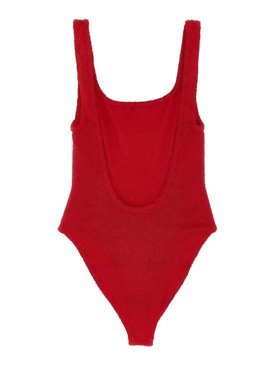  훈자 지 원피스 수영복 SQUARENECKSWIMRED Red - HUNZA G