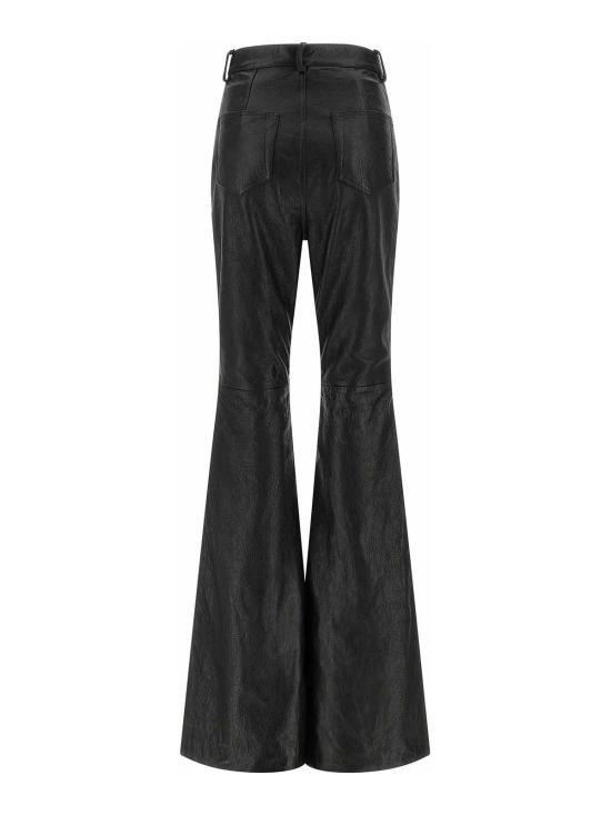  릭 오웬스 스트레이트 팬츠 RP01F6329LBE09 Black - RICK OWENS