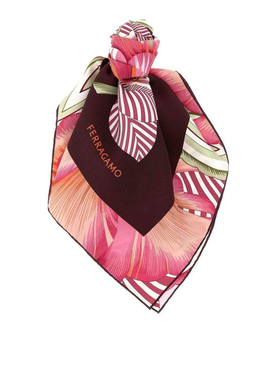 26SS 살바토레 페라가모 머플러/스카프 789960BORDEAUXFUXIA Multicolour