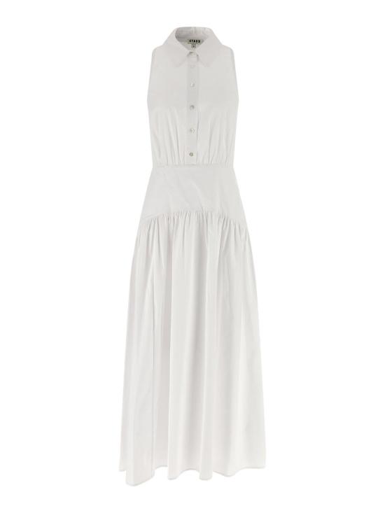 26SS 스타우드 미디 스커트 R25S2245POWHT White