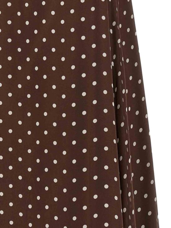 26SS 파로쉬 미디 스커트 D726163PALLINA808 Brown - PAROSH