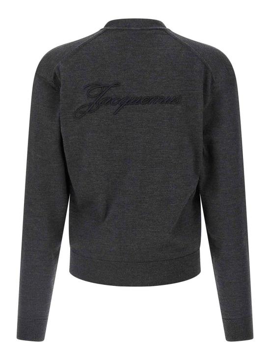  자크뮈스 가디건 25HCDM00577AK00299970 Grey - JACQUEMUS