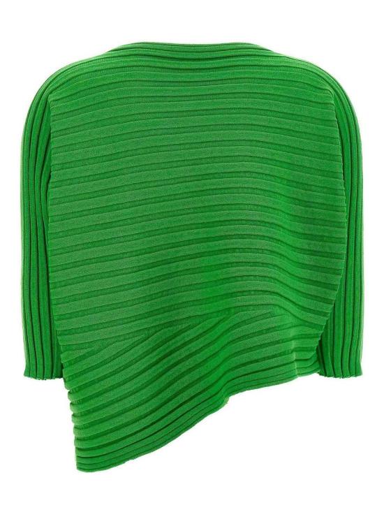  이세이 미야케 민소매 티셔츠 IM58KN29262 Green - ISSEY MIYAKE