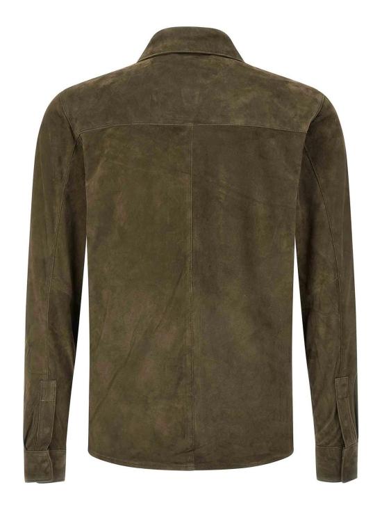 26SS 조르지오 브라토 긴팔 셔츠 GU26S9812CMSOSWAMP Green - GIORGIO BRATO