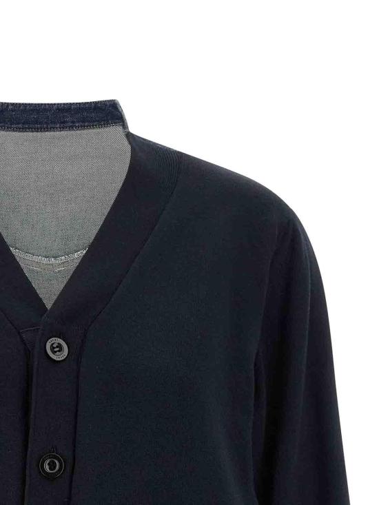  사카이 가디건 SCW308401 Blue - SACAI