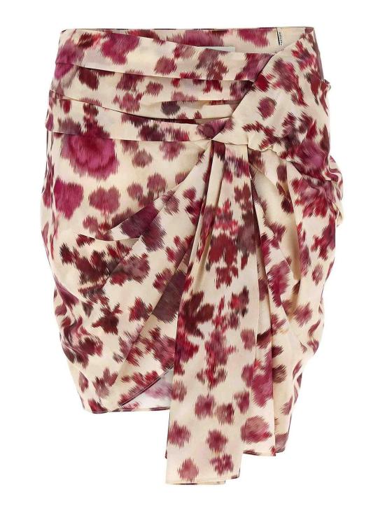 26SS 이자벨마랑 미디 스커트 JU0422FCD1J11I40PK Nude Neutrals