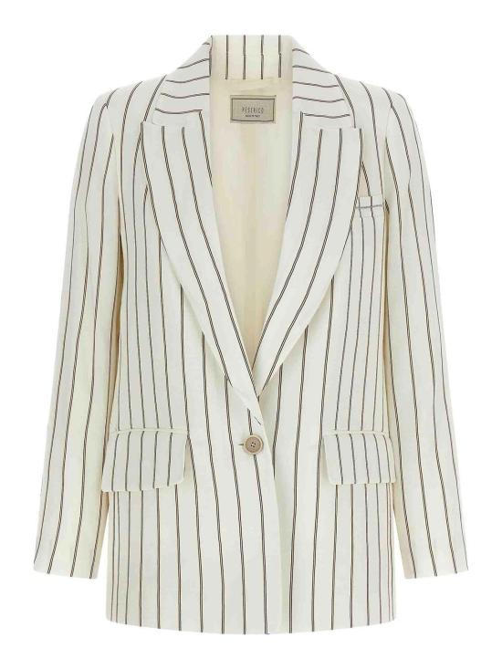 26SS 페세리코 수트 자켓 A0111600676102 White