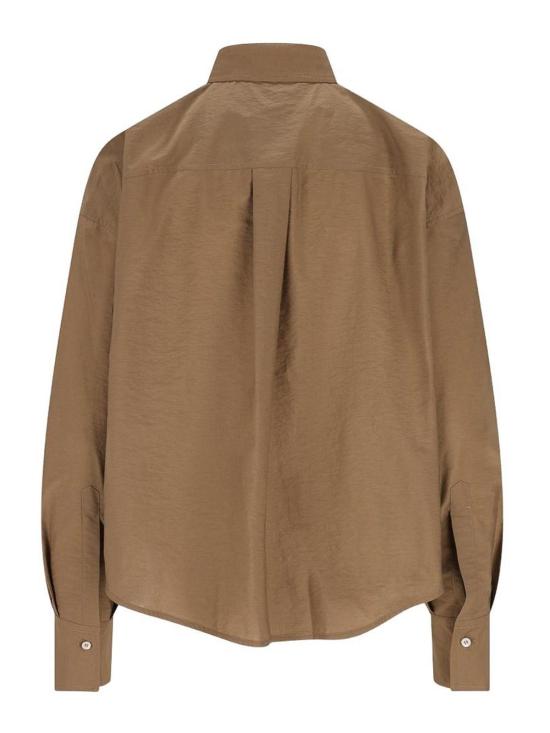 26SS 브루넬로 쿠치넬리 셔츠 M0F79RJ916C9266 Brown - BRUNELLO CUCINELLI