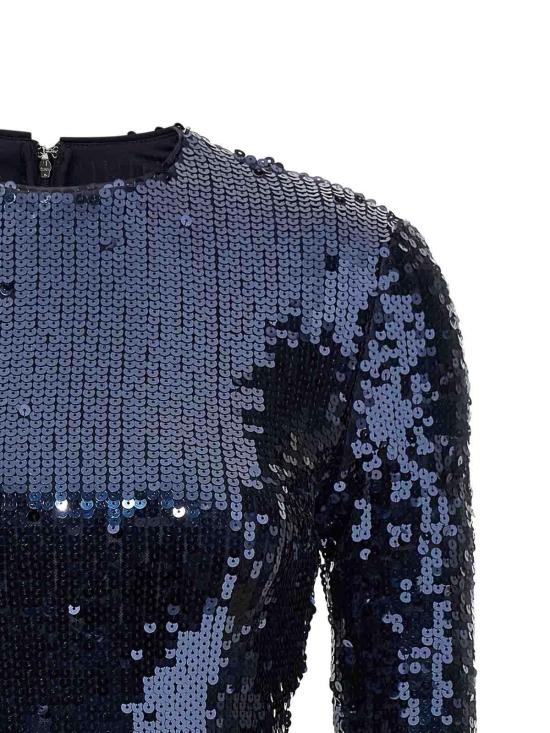 26SS 로테이트 바이 크리스텐슨 미디 스커트 11461423182318 Blue - ROTATE BY BIRGERCHRISTENSEN