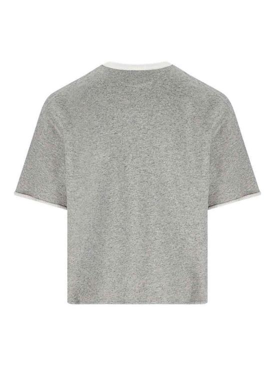 26SS 브루넬로 쿠치넬리 반팔 티셔츠 MR8313378GCDH41 Grey - BRUNELLO CUCINELLI