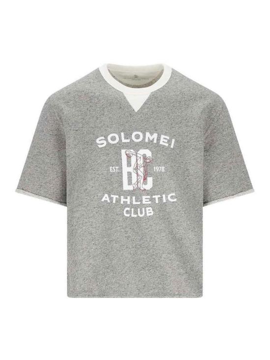 26SS 브루넬로 쿠치넬리 반팔 티셔츠 MR8313378GCDH41 Grey