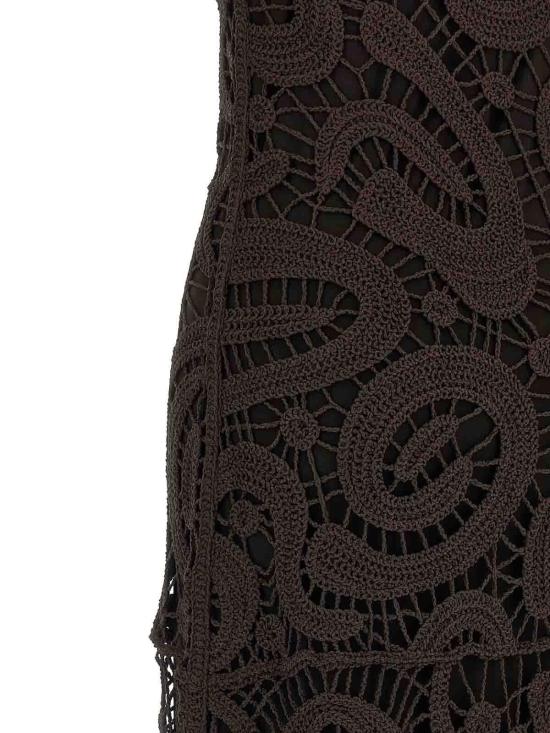 26SS 핑코 미디 스커트 106361A354M05 Brown - PINKO