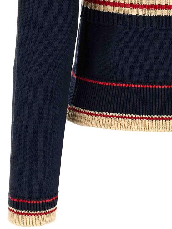 25FW 발렌티노 가라바니 긴팔 티셔츠 B3KC66Q9HM0W6 Blue - VALENTINO GARAVANI