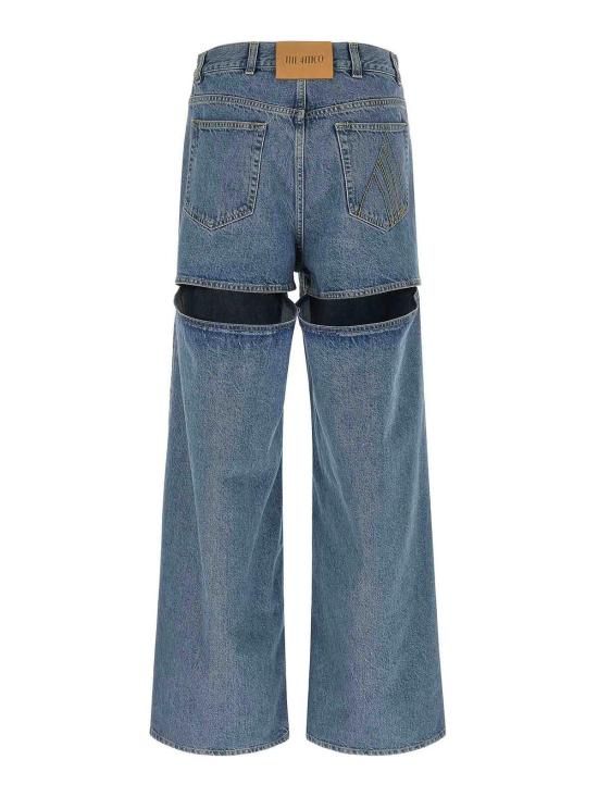 26SS 디 아티코 스트레이트 팬츠 260WCP00277024 Light Blue - THE ATTICO