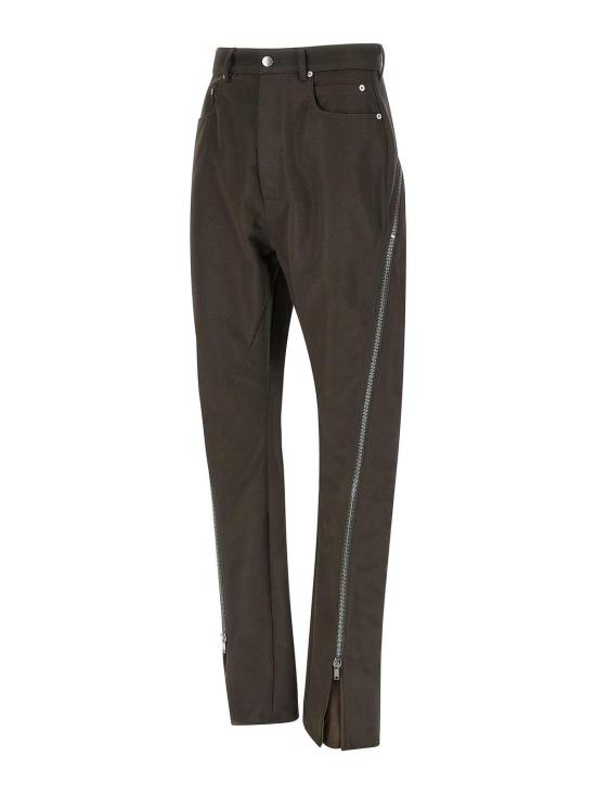 26SS 릭 오웬스 스트레이트 팬츠 RU01F2343CDU78 Brown - RICK OWENS