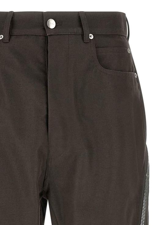 26SS 릭 오웬스 스트레이트 팬츠 RU01F2343CDU78 Brown - RICK OWENS