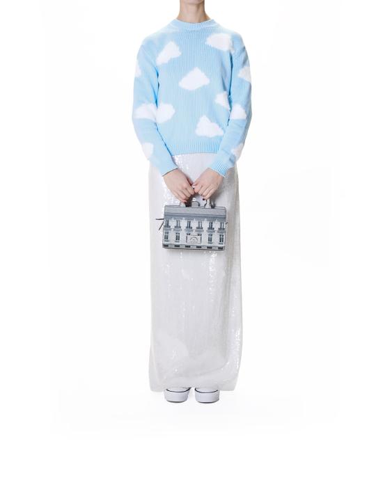 26SS 칼라거펠트 크로스백 A4W30310 900 GRIGIO CHIARO - KARL LAGERFELD