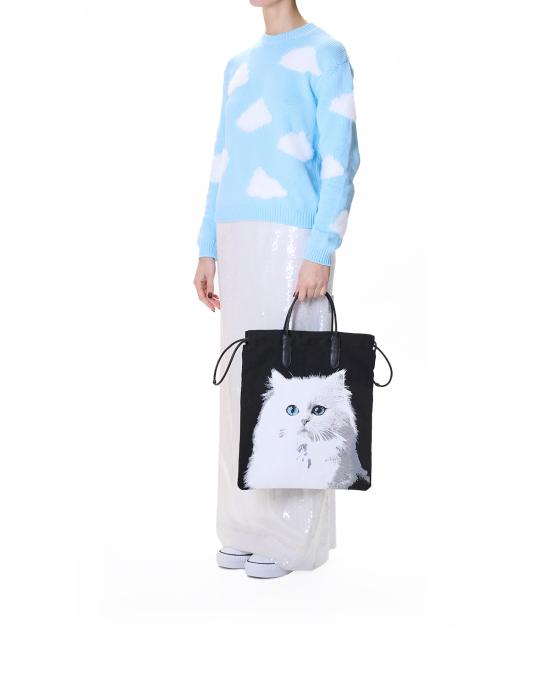 26SS 칼라거펠트 토트백 B1W50058 101 NERO MULTI - KARL LAGERFELD