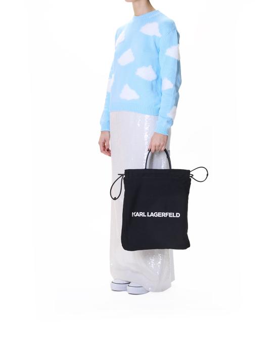 26SS 칼라거펠트 토트백 B1W50058 101 NERO MULTI - KARL LAGERFELD