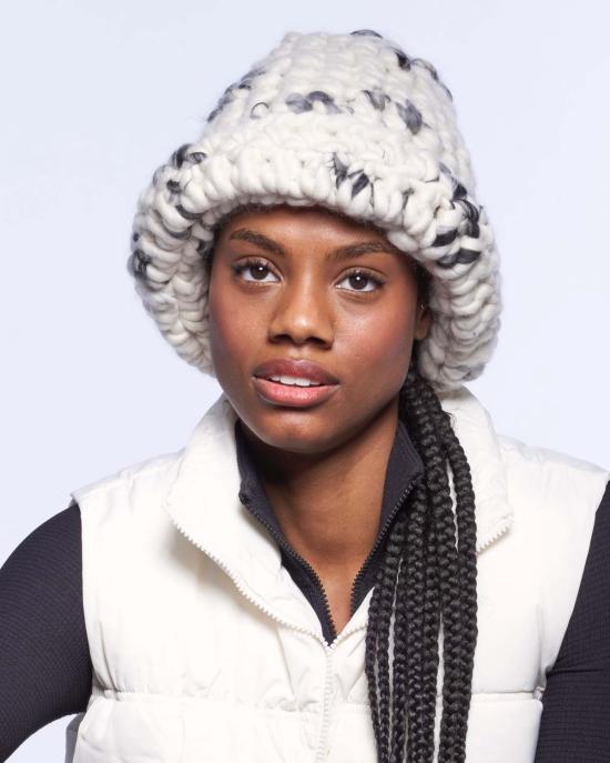  Mischa Lampert 모자 미샤 램퍼트 라이트 플로럴 롤