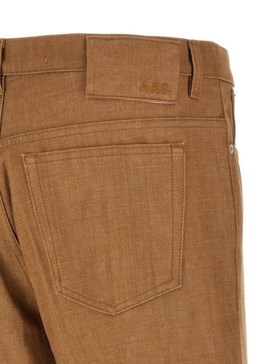  아페쎄 데님 팬츠 A.P.C. 아르노 진스 브라운 - A.P.C.