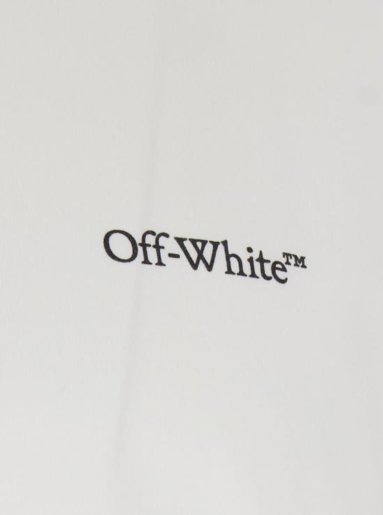  오프화이트 반팔 티셔츠 크루넥 티셔츠 화이트 - OFF WHITE
