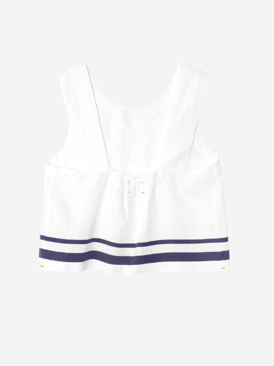  시레나 민소매 티셔츠 레니 탑 화이트 - XIRENA