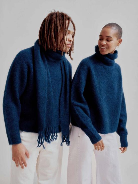  사야카 다비스 뉴욕 머플러/스카프 사야카 데이비스 뉴욕 브러시드 모헤어 스카프 - SAYAKA DAVIS NEW YORK