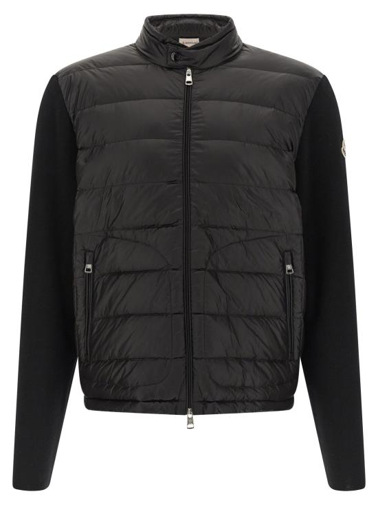  몽클레어 가디건 몽클레르 패딩  블랙