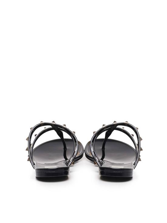  발렌티노 가라바니 샌들 락스터드  블랙 - VALENTINO GARAVANI