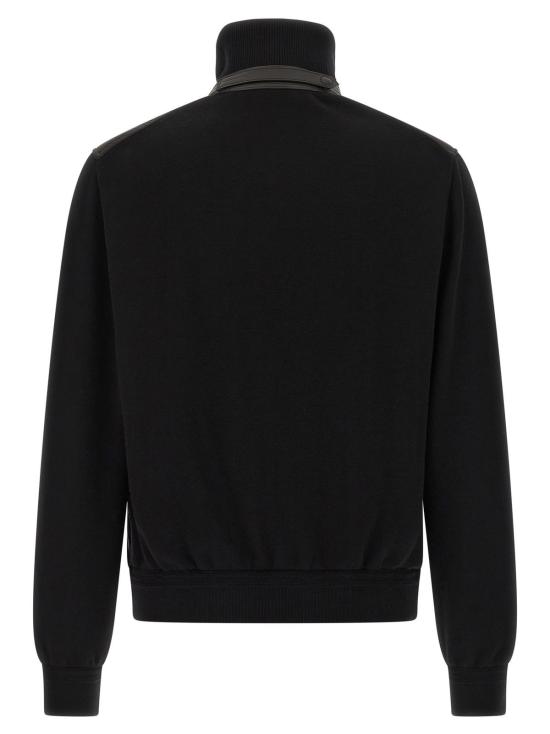 톰포드 봄버 자켓 메리노 울 봄버 재킷 블랙 - TOMFORD