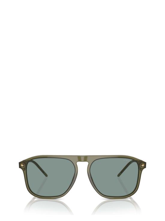 26FW 조르지오 아르마니 선글라스 AR8212 607456 TRANSPARENT GREEN