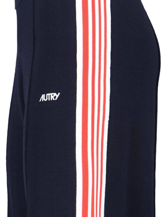  오트리 스트레이트 팬츠 조거 팬츠 블루 - AUTRY