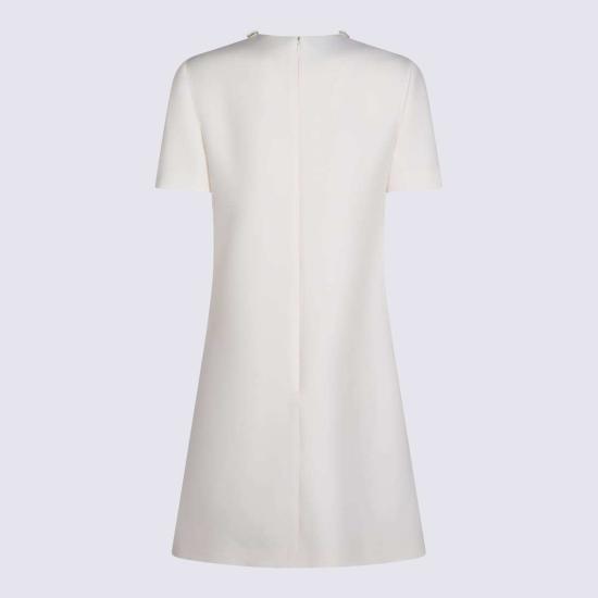  발렌티노 가라바니 숏 원피스 발렌티노 아이보리 실크 드레스 - VALENTINO GARAVANI