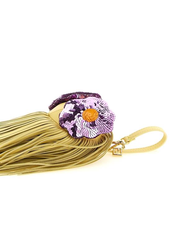  펜디 키링 백 버그 참 옐로우 - FENDI