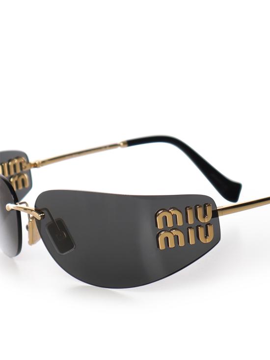 26SS 미우미우 선글라스 MUA51S 5AK5S075 Gold dark grey - MIU MIU