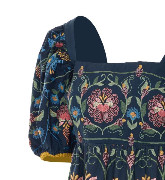 26SS 팜 리오 미디 원피스 358191 26091 Blue - FARM RIO